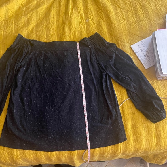 Super soft comfy off the shoulder blouse. - Picture 9 of 11